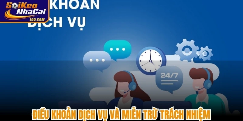 Điều khoản dịch vụ và miễn trừ trách nhiệm