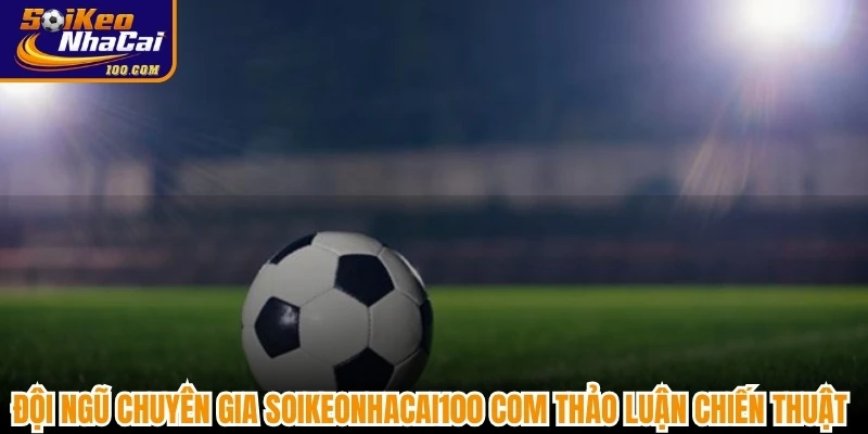 Đội ngũ chuyên gia soikeonhacai100 com thảo luận chiến thuật trước các vòng đấu 